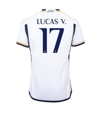 Real Madrid Lucas Vazquez #17 Replika Hjemmebanetrøje 2023-24 Kortærmet